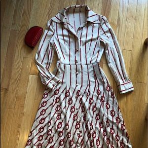 Shirtdress Gucci style, good used condition, sizeS
